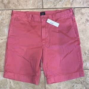Red NWT Mens Size 33 Red J Crew Shorts